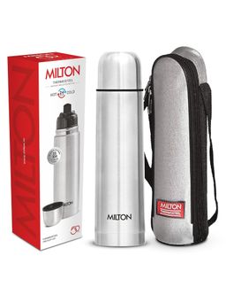 Milton - Silver Flip Lid Thermosteel 750 Ml Water Bottle