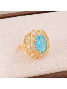 Amorenmore - Celestial Blue Royale Adjustable Ring