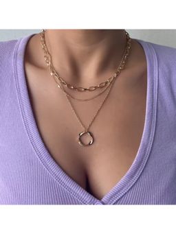 Amorenmore - Golden Harmony Layered Necklace