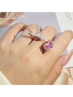 Amorenmore - Soaring Elegance Bird Adjustable Ring