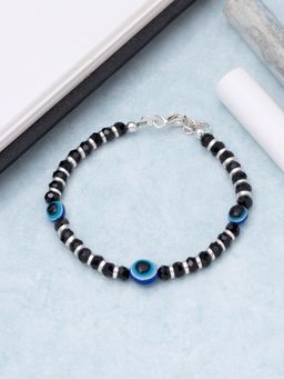 Zavya - Classy Evil Eye 925 Sterling Silver Bracelet
