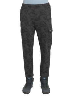 WILDCRAFT - Men Camouflage Regular Fit Trackpant-Black