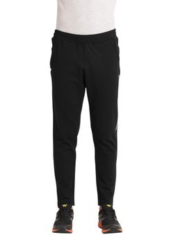 WILDCRAFT - Men Solid Regular Fit Trackpant-Black
