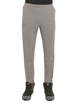 WILDCRAFT - Men Printed Regular Fit Trackpant-Grey