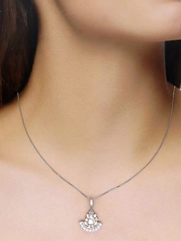 Kai Jewel - Sterling Silver Ganesha Pendant with Chain