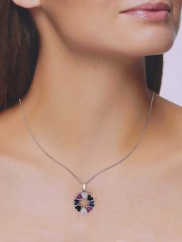 Kai Jewel - Sterling Silver Heart Pendant with Chain