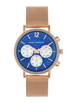 French Connection - Men Rose Gold Toned Multi Function Watch For Men - FCL0010URGM