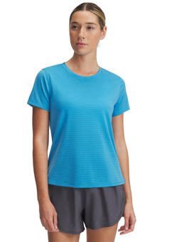 Under Armour - Women Blue Launch Short Sleeve T-Shirt