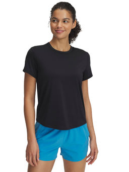 Under Armour - Women Black Vanish Elite Vent Short Sleeve T-Shirt