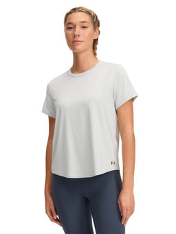 Under Armour - Women White Vanish Elite Vent Short Sleeve T-Shirt