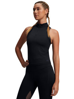 Under Armour - Women Black Vanish Elite Vent Sleeveless Tank Top