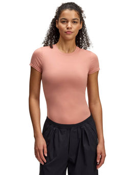 Under Armour - Women Pink Meridian Core Short Sleeve T-Shirt