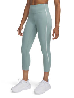 Under Armour - Women Green Meridian Piped Leggings