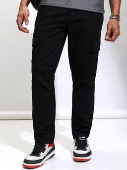 HIGHLANDER - Men Straight Fit Easy Wash Cargos