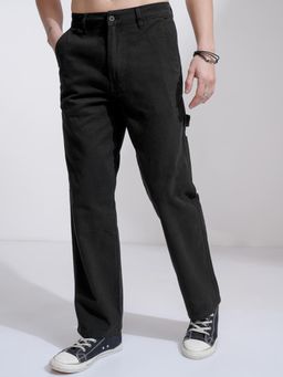 HIGHLANDER - Men Cotton Straight Fit Trousers