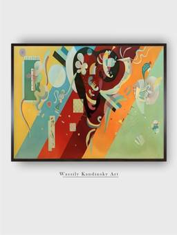 The Art House - Composition Wassily Framed Wall Art