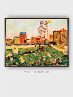 The Art House - Houses Suburbs Framed Wall Art