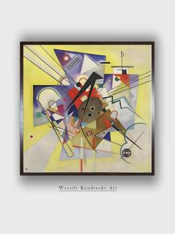 The Art House - Yellow Accompaniment Framed Wall Art