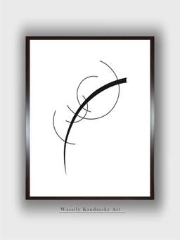 The Art House - Titre Wassily Framed Wall Art