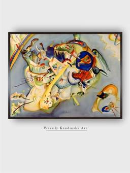 The Art House - Watercolour Wassily Framed Wall Art