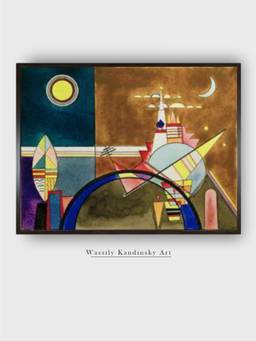 The Art House - Exhibition Wassily Framed Wall Art