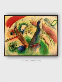 The Art House - Composition Wassily Framed Wall Art