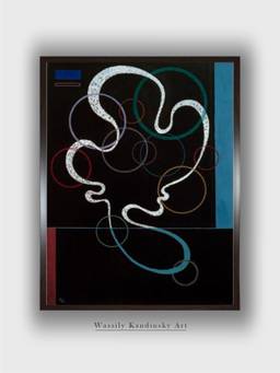 The Art House - Accompanied Wassily Framed Wall Art