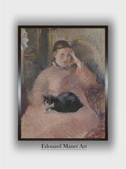 The Art House - Woman Edouard Framed Wall Art
