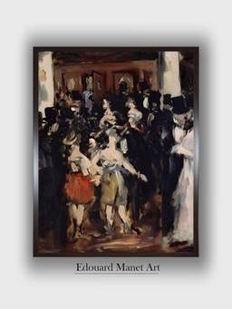 The Art House - Masked Opera Framed Wall Art