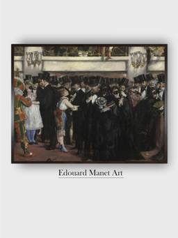 The Art House - Masked Opera Framed Wall Art