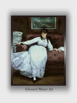 The Art House - Portrait Berthe Framed Wall Art