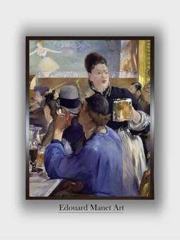 The Art House - Waitress Edouard Framed Wall Art