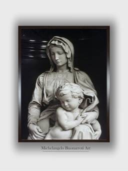 The Art House - Bruges Madonna Framed Wall Art