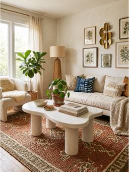 THEGASBH - DECO PAINTED COFFEE TABLE
