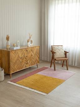 THEGASBH - MODERN CARPET COTTON TUFTED RUG FOR LIVING ROOM