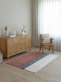 THEGASBH - BRAZIL MIX STRIPE COTTON TUFTED RUG