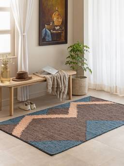 THEGASBH - FAUNA BRAZILIAN COTTON WOVEN DHURRIE