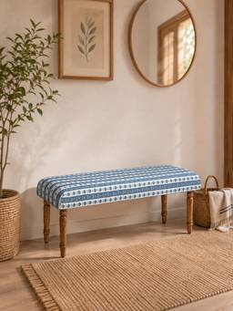 THEGASBH - PRINTED SOFT CUSHION BENCH
