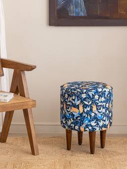 THEGASBH - DURABLE SOFT CUSHION STOOL WITH FOUR LEGS