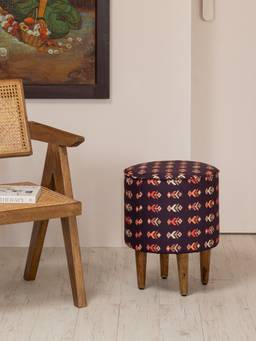 THEGASBH - DURABLE SOFT CUSHION STOOL WITH FOUR LEGS
