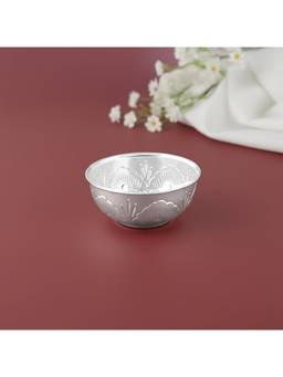 GIVA - Silver Auspicious Bowl