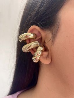 ISHKAARA - Contemporary Ear Cuff Earrings (Set of 3)