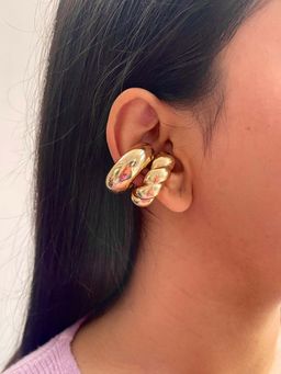 ISHKAARA - Contemporary Ear Cuff Earrings (Set of 2)