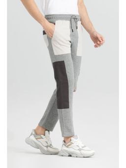 Snitch - Men Grey Colorblock Cargos