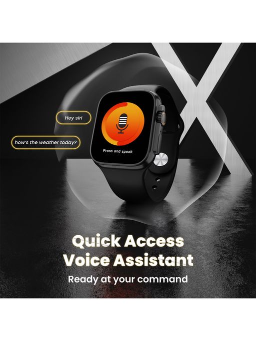 Buy HAMMER Pulse X Rectangular Shape Bluetooth Calling Smartwatch