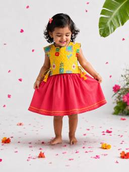 Somersault - Red Dress With Quilted Jacket