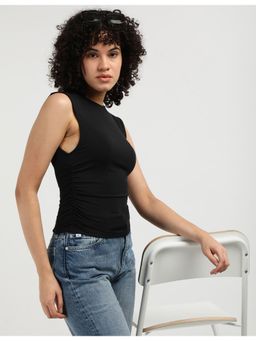 Calvin Klein - Women Black Color Top