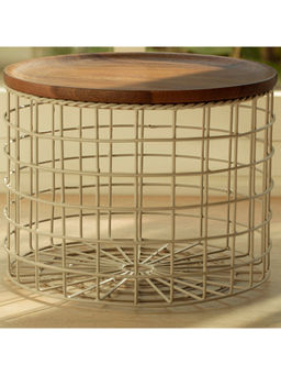 Ellementry - Twine Wire Basket (Tall) - Multi-Functional Fruit & Vegetable Organizer