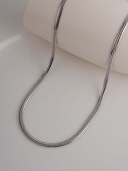 Palmonas - Mens Waterproof and Anti-Tarnish Dual-Tone Twisted Chain Necklace