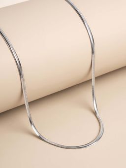 Palmonas - Mens Waterproof and Anti-Tarnish Bold Heart-Shaped Link Necklace